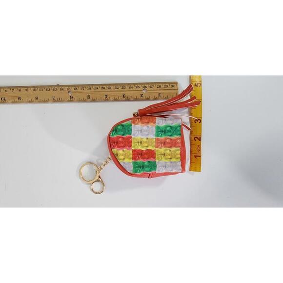 Haribo Gummy Bear Pattern Keychain Coin Purse - Picture 1 of 3